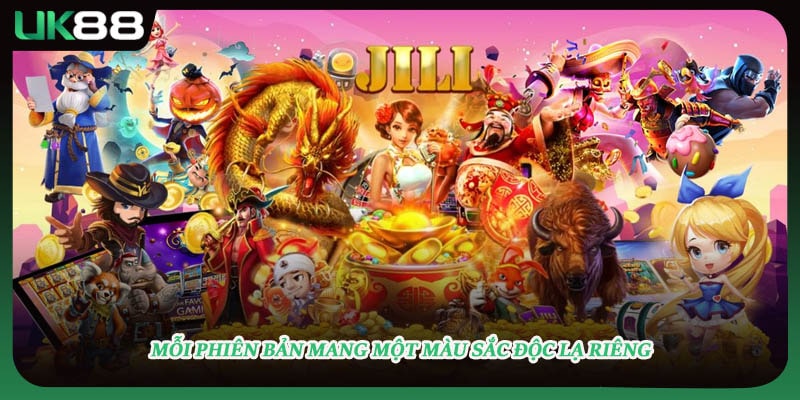 Mỗi phiên bản mang một màu sắc độc lạ riêng